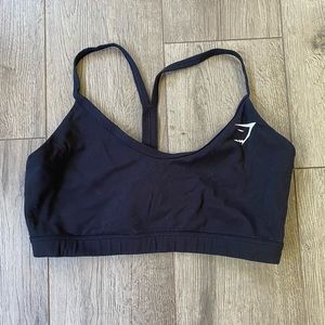 Gymshark Sports Bra Sz M Black